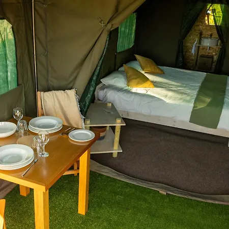 Luksusowy namiot Safari Glamping Portugal Parrot *